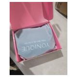 Yonique Womens Two Piece Swimsuits - Ruffle Flounce Tankini Tummy Control Bathing Suits V Neck Swimwear Malachite Green L