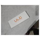 ULG Professional Hair Cutting Scissors 6.5 Inch Sharp Barber Shears, Stainless Steel Symmetrical Salon Haircut Scissors for Women, Men, Kids, Gloss Paint Finish, Black