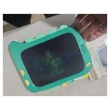 ORSEN 8.5 Inch LCD Doodle Board Tablet Toy - Green Dinosaur Drawing Pad for Kids 2-6 Years Old - Christmas and Birthday Gifts