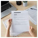 Amazon Basics Sheet Protectors for 3 Ring Binder, Heavyweight, Polypropylene, 8.5 x 11 Inch, 100-Pack, Clear