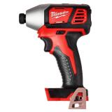 Milwaukee 2656-20 M18 18V 1/4 Inch Lithium Ion Hex Impact Driver with 1,500 Inch Pounds of Torque and LED Lighting Array (Battery Not Included, Power Tool Only)