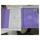 Keyboard Case for iPad Air 11 inch (M3/M2) & Air 5th 4th Generation, Magnetic Detachable Cover, 7-Color Backlit & Pencil Holder for iPad Air 11\" M3 (2025), M2 (2024), Air 5/4, Pro 11\" - Purple