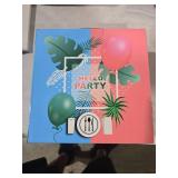 Nkaiso 141 Pieces White Gold Party Supplies, Disposable Party Decorations Sets Include Paper Plates Napkins Cups, Plastic Forks Knives Spoons, for Baby Shower Birthday Wedding -20 Guests