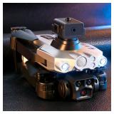 Mini Drone With Dual Camera,2024 New 480P Drone, Optical Flow, Four-sided Obstacle Avoidance,Six-way With Gyroscope, Fixed Height Function, One-button Take-off, Toys Gifts for beginner, Adults,Gift