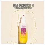 SOL DE JANEIRO Rio Radiance SPF 50 Shimmering Body Oil Broad Spectrum| Spray Sunscreen Dry Oil for Body | UV Protection | 3 fl oz.