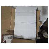 Poever Blank-Cards-and-Envelopes 60 Pack - 5 x 7 Folded Cardstock with A7 White Envelopes-for-Invitation, Heavyweight Blank-Note-Cards-and-Envelopes Self Seal Printable for Greeting Party Birthday