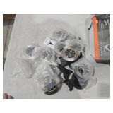 INCX Solar Lights Outdoor Waterproof,12 Pack Solar Lights for Outside, Solar Garden Lights Landscape Lighting for Patio Pathway Lawn Yard Deck Driveway Walkway, Warm White