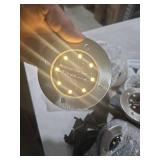 INCX Solar Lights Outdoor Waterproof,12 Pack Solar Lights for Outside, Solar Garden Lights Landscape Lighting for Patio Pathway Lawn Yard Deck Driveway Walkway, Warm White