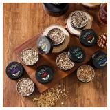 Electric Whiskey Smoker Kit with Torch, Best Whiskey Gifts for Men, 6 Wood Chips Infuse Rich Smoky Flavors in Bourbon Old Fashioned & Cocktails, Birthday Gifts for Dad, Husband (Butane Not Include