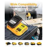 2Pack 3.0Ah Replacement for Dewalt 20V Battery with DCB112 Charger