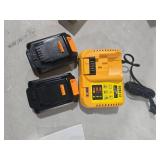 2Pack 3.0Ah Replacement for Dewalt 20V Battery with DCB112 Charger