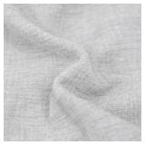 CaliTime Throw Pillow Covers Decorative 20 X 20 Inches Pack of 2 Cozy Chenille Cushion Cases for Couch Sofa Bed Living Room Home Moonbeam Gray