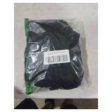 COMENII Scrubs for Women, Knit Yoga Waistband Straight Leg Cargo Pants, Classic Fit Womens Scrubs Pants-1-R-Black XS