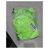 Tempt Me Women Neon Green Two Piece Swimsuits High Waisted Bikini Teen Ruffle Tummy Control Bottoms Halter Bathing Suits XS