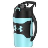 Under Armour Half Gallon Water Bottle Insulated, 64oz Insulated Water Bottle with Handle, Sports Water Jug, Fence Hook, Leak Resistant, for Baseball, Football & More