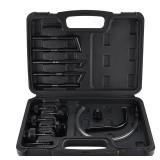 KUNTEC 13Pcs Oil Fill Adapter Transmission Fluid Oil Refilling Refill Connector Tool Kit