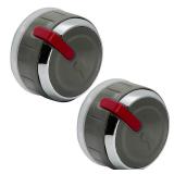 Replacement Control Knobs Compatible with Weber Genesis II 66754 â 2-Pack Grill Knobs for GS4 Grilling System â Durable, Easy-to-Install Generic Weber Grill Parts