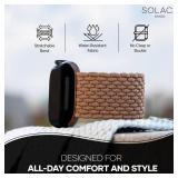 Solace Bands Imperium V2 Loop Stretchable Band for Smartwatch - Unique Colors, Easy Slip-on Design, Soft, Breathable & Water-Resistant - Compatible with Apple Ultra, Series 8, 7, 6, SE, 5, 4, 3, 2, 1