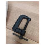 14Piece 2inch C-Clamp, Malleable Iron Heavy Duty C-Clamp with Sliding Bar, 1-3/8 Inch Throat Depth Quick-Grip C Clamp for Woodworking, Welding, Automotive Repair, 2-Inch Jaw Opening