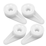 PartsBroz 73316 Filter Nut Plate Retainer (4-Pack) - Compatible With Craftsman Ridgid Wet Dry Vacuum - Replaces 83872 9-16938 Ultra Durable Replacement Repair Parts