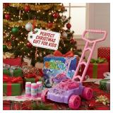 ArtCreativity Bubble Lawn Mower for Toddlers 1-3, Kids Bubble Machine for 1-Year-Old Girl Gifts, Xmas Gifts for Kids, Push Toys for Toddlers Age 1 2 3+ Birthday Gifts for Preschool Girls