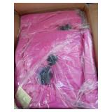 Windyun 4 Set Kids Air Mattress Bulk with White Fitted Sheet,Toddler Inflatable Bed 63 x 27 x 8 Inches Blow up Airbed Camping Sleeping Pad for Kids Aged 3-10 Years Old