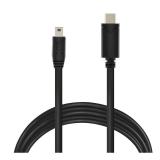 Vebner 20-Foot Mini USB 5-Pin to USB Type C Cable - Extra Long Tethering Cable - Compatible with Canon, GoPro, Yeti Microphones, Dash Cams, Tomtom GPS Systems, MP3 Players and More.
