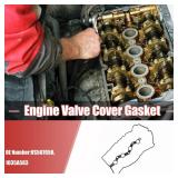 X AUTOHAUX VS50765R 1035A583 Engine Valve Cover Gasket for Mitsubishi Lancer 2.0L L4 2008-2017 for Mitsubishi Outlander 2.4L L4 2008-2013