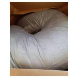 MOON PARK Pregnancy Pillows for Sleeping - 57 Inch U Shaped Full Body Maternity Pillow with Removable Cover - Support for Back, Legs, Belly, HIPS - Pregnancy Pillow for Women - Grey