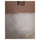 Tiankehan Mini Crib Mattress - 38x24x4 Inch- Dual Sided with Firm Support and Comfort Foam- Breathable, Quiet and Odorless, Fits Most Mini Cribs (Does Not Fit Playard or Standard Crib)