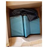 Pre Owned Jasonwell Foldable Dog Pet Bath Pool Collapsible Dog Pet Pool Bathing Tub Kiddie Pool Doggie Wading Pool for Puppy Small Medium Large Dogs Cats and Kids 71\" Blue