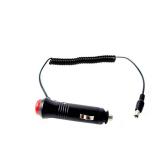 DC 5.5x2.1mm Car Charger 12V 12-Volt 24V 24-Volt Cigarette Lighter Power Supply Adapter Charger Cable with Switch Button for Car Truck Bus RV