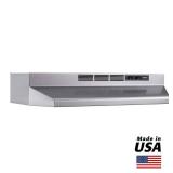Broan 36  Range Hood Non-ducted  2-Speed Rocker  Light - Retail: $99
