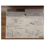 Broan 36  Range Hood Non-ducted  2-Speed Rocker  Light - Retail: $99