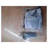 12"W x 65"H Mid-America Vinyl, TailorMade Cathedral Top Center Mullion, Open Louver Shutters, w/Installation Shutter-Lok