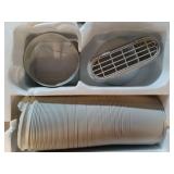 LG 10,200 BTU / 14,000 BTU (ASHRAE) Smart Portable Air Conditioner, White, 450 sq. ft., LP1025WSSM (SEE DETAILS) - Retail: $374