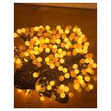 Super Long 400 LED 100FT Christmas Lights, Bright Bubble Led Christmas Tree Lights with 8 Modes & Memory, 2025 Upgraded Twinkle LED String Lights for Indoor Outdoor Xmas Party Decorations, Warm White