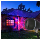 LED Projector Light,TO FU LIGH Ing, Birthday, Stage (Galaxy Red and Green)