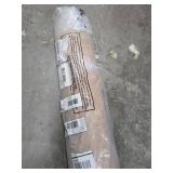 SAFAVIEH Cape Cod Aldous Braided Striped Jute Area Rug  5  x 8  Oval  Natural - Retail: $500