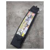 Ozark Trail 10x10 Instant Pop Up Canopy Tent with Simple Push Setup  Straight Leg Pop-Up Tent for Tailgating, Camping & Events, Rich Black (Damage to Poles) - Retail: $95