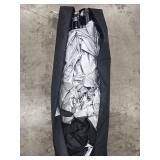 Ozark Trail 10x10 Instant Pop Up Canopy Tent with Simple Push Setup  Straight Leg Pop-Up Tent for Tailgating, Camping & Events, Rich Black (Damage to Poles) - Retail: $95