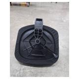 Mainstays Mesh Task Chair with Padded Seat, Teens and Adult, White/Black (SEAT ONLY)