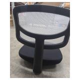 Mainstays Mesh Task Chair with Padded Seat, Teens and Adult, White/Black (SEAT ONLY)