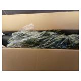 7 ft Artificial Olive Plants with Realistic Leaves and Natural Trunk, Silk Fake Olive Tree in Black Plastic Pot, Faux Olive Tree for Office Home