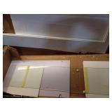 Boahaus Zoe Vanity Set with LED Mirror, Bluetooth Speakers & Large Storage, White (DAMAGED-See Pics) - Retail: $376