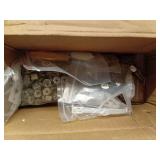 Boahaus Zoe Vanity Set with LED Mirror, Bluetooth Speakers & Large Storage, White (DAMAGED-See Pics) - Retail: $376