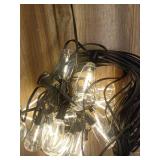 DAYBETTER 100ft Outdoor String Lights with 24 Edison Vintage Shatterproof Bulbs  ST38 Waterproof Hanging Lights  Connectable and Dimmable Lights for Yard Patio