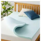 Best Price Mattress 1.5 Inch Ventilated Memory Foam Mattress Topper Cooling  size Queen