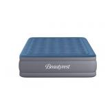 Beautyrest Extraordinaire 18 Queen Size Air Mattress with Built-in Pump - Blow-up Mattress Best for Camping & Guests - Retail: $125