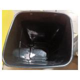 Pack of 2, Hyper Tough 32 Gal Trash Can (Black) - TI0060 - Wheeled (NO LID)